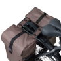 Basil Move Alforjas Dobles Portaequipajes 30L Resistente al Agua con Funda Lluvia