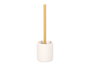 Berilo Escobillero Poliresina Blanco 10 x 35 x 10 cm (Set de 6)