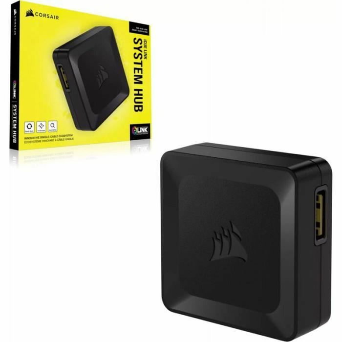 Corsair iCUE LINK System Hub Controlador de ventilador Negro