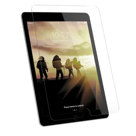 Urban Armor Gear Protector de Pantalla para Apple iPad 10.2 Pulgadas (9ª/8ª/7ª Generación 2021/2020/2019) - Cristal Templado 9H Anti-huellas, Transparente, 1 Unidad - 141910110000