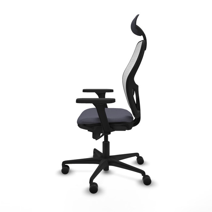 PIQUERAS Y CRESPO Silla de oficina Jorquera Gris y Blanca
