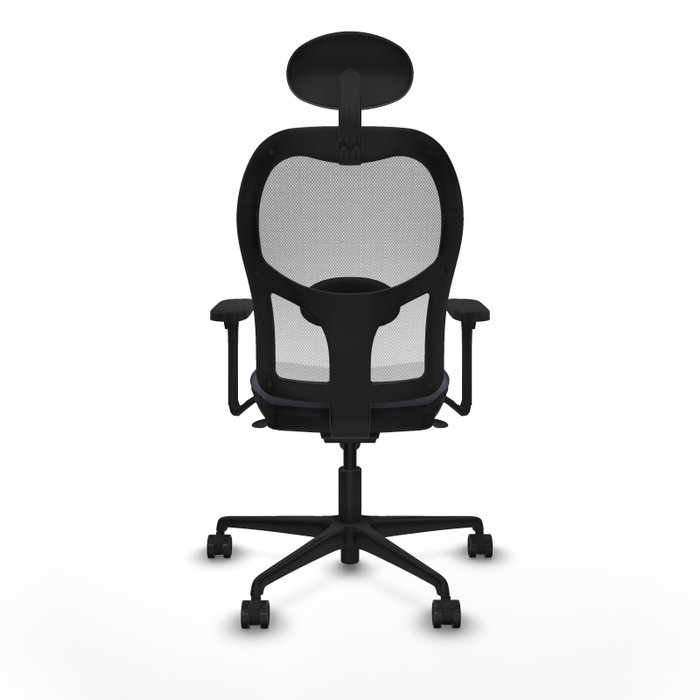 PIQUERAS Y CRESPO Silla de oficina Jorquera Gris y Blanca