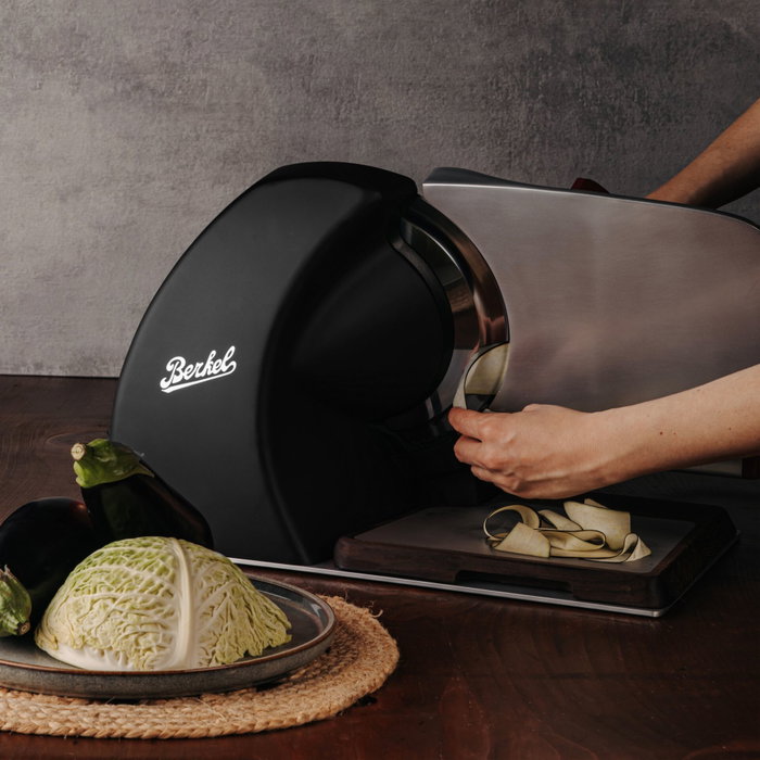 Berkel HomeLine HL PLUS 250 Cortafiambres Negro Mate Berkel HomeLine HL PLUS 250 Cortafiambres Negro Mate