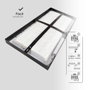 GSC Evolution Panel superficie LED rectangular Kisongo 120x30cm 40W 4200K Negro