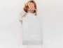 Q-connect Bolsa Papel Celulosa Blanco S con Asa Retorcida 240x320x100 mm