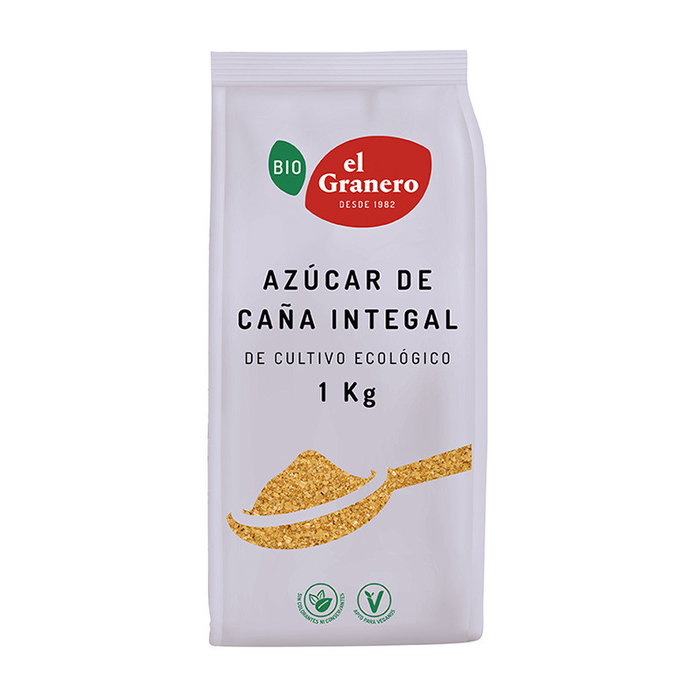 El Granero Azúcar de Caña Integral Bio 1kg (Pack de 10 unidades) El Granero Azúcar de Caña Integral Bio 1kg (Pack de 10 unidades)