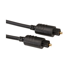 ROLINE Cable de Fibra Toslink 2m Negro