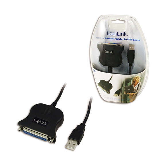LogiLink Adaptador USB a DSUB-25 LogiLink Adaptador USB a DSUB-25