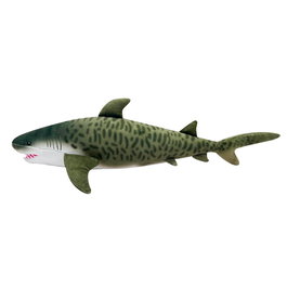 Collecta Peluche Tiburón Tigre Sostenible y Sin Plásticos - Réplica Detallada de Especie Marina -2659