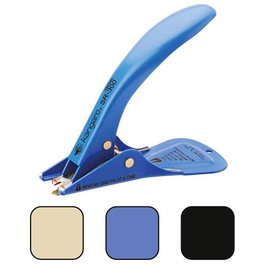 KANGARO Extractor de Grapas SR300 - Extrae Grapas de Oficina y Gruesas, Hasta 210 Hojas, Colores Surtidos (Azul, Negro, Blanco)