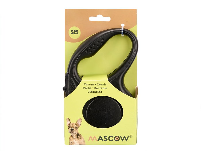 Mascow Correa Extensible para Mascota 5 Metros 16x3x10 cm Surtidos (Set de 12)