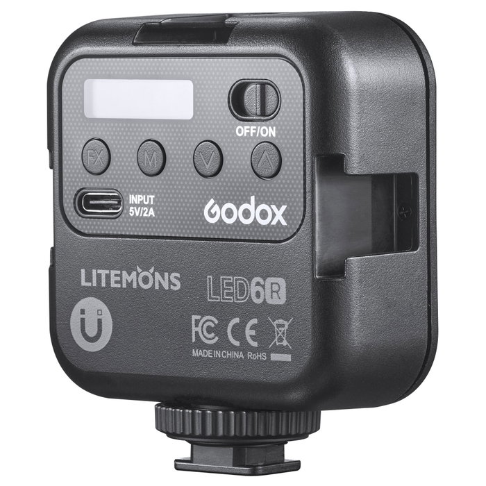 Godox LED6R Litemons LED Video Light RGB Godox LED6R Litemons LED Video Light RGB