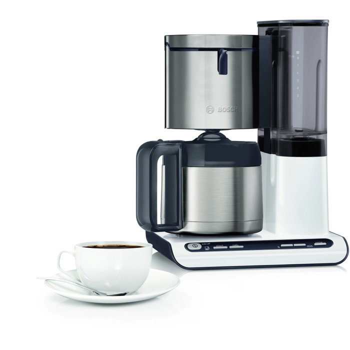 Bosch TKA 8A 681 Cafetera de Filtro con Jarra Térmica de Acero Inoxidable