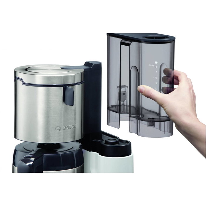 Bosch TKA 8A 681 Cafetera de Filtro con Jarra Térmica de Acero Inoxidable