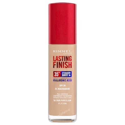 Rimmel London LASTING FINISH Hydration Boost SPF20 #050-Fair Porcelain Rimmel London LASTING FINISH Hydration Boost SPF20 #050-Fair Porcelain