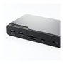 ALOGIC DV4 Dock Station 14-en-1 USB-C Hub con Quad Display 4K @60Hz, 100W PD, Gigabit Ethernet, Lectora SD, 4x USB, Audio - Gris