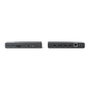 ALOGIC DV4 Dock Station 14-en-1 USB-C Hub con Quad Display 4K @60Hz, 100W PD, Gigabit Ethernet, Lectora SD, 4x USB, Audio - Gris