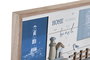DKD Home Decor Marco Multifoto Mediterraneo Blanco Azul 2.5 x 21 x 40 cm (6 Unidades)