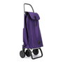 Rolser Carro de la Compra i-max mf 4, Carrito Plegable de Aluminio con 4 Ruedas y Bolsa 43 Litros, Tipo Mochila, Color More