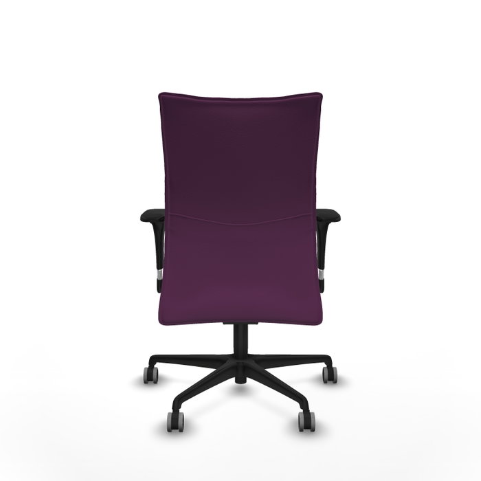 PIQUERAS Y CRESPO Silla Albacete confidente con mecanismo Sincro, Morado, Similpiel, Brazos 1D, Ruedas 65 mm para parqué PIQUERAS Y CRESPO Silla Albacete confidente con mecanismo Sincro, Morado, Similpiel, Brazos 1D, Ruedas 65 mm para parqué