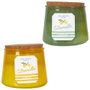 Home Deco Factory Vela Citronela Tarro Vidrio Corcho Bain De Soleil Cera Parafina 200g Duración 25h