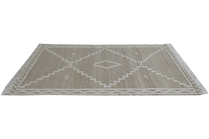 DKD Home Decor Alfombra de Yute 75x175x1 cm Antideslizante