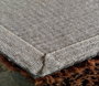 DKD Home Decor Alfombra de Yute 75x175x1 cm Antideslizante