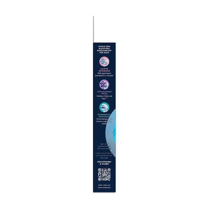 Oral-B iO Ultimate Cleaning Cabezales de Repuesto, 6 unidades, Blanco