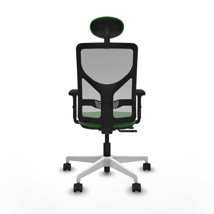 PIQUERAS Y CRESPO Silla de oficina Motilla Verde con mecanismo Sincro/Traslack PIQUERAS Y CRESPO Silla de oficina Motilla Verde con mecanismo Sincro/Traslack