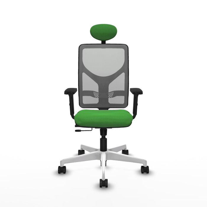 PIQUERAS Y CRESPO Silla de oficina Motilla Verde con mecanismo Sincro/Traslack PIQUERAS Y CRESPO Silla de oficina Motilla Verde con mecanismo Sincro/Traslack