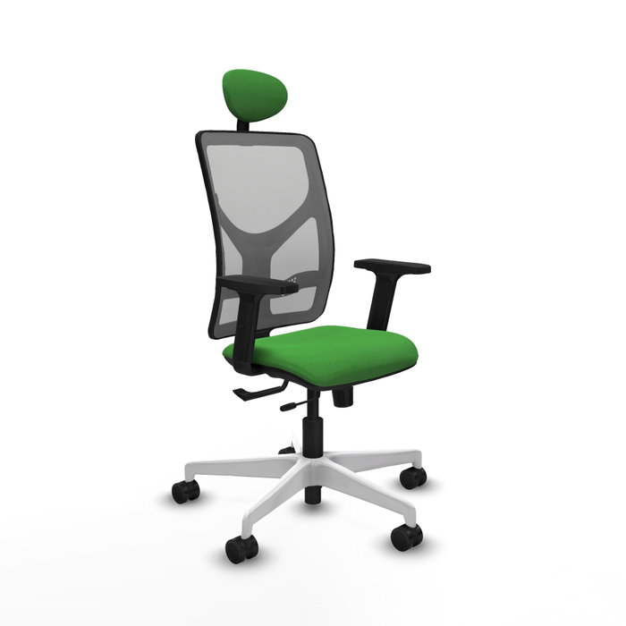 PIQUERAS Y CRESPO Silla de oficina Motilla Verde con mecanismo Sincro/Traslack PIQUERAS Y CRESPO Silla de oficina Motilla Verde con mecanismo Sincro/Traslack