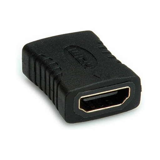 ROLINE Adaptador HDMI a HDMI Hembra-Hembra Negro ROLINE Adaptador HDMI a HDMI Hembra-Hembra Negro