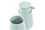 DKD Home Decor Set de 2 Piezas de Accesorios de Baño Mate Verde y Verde Menta