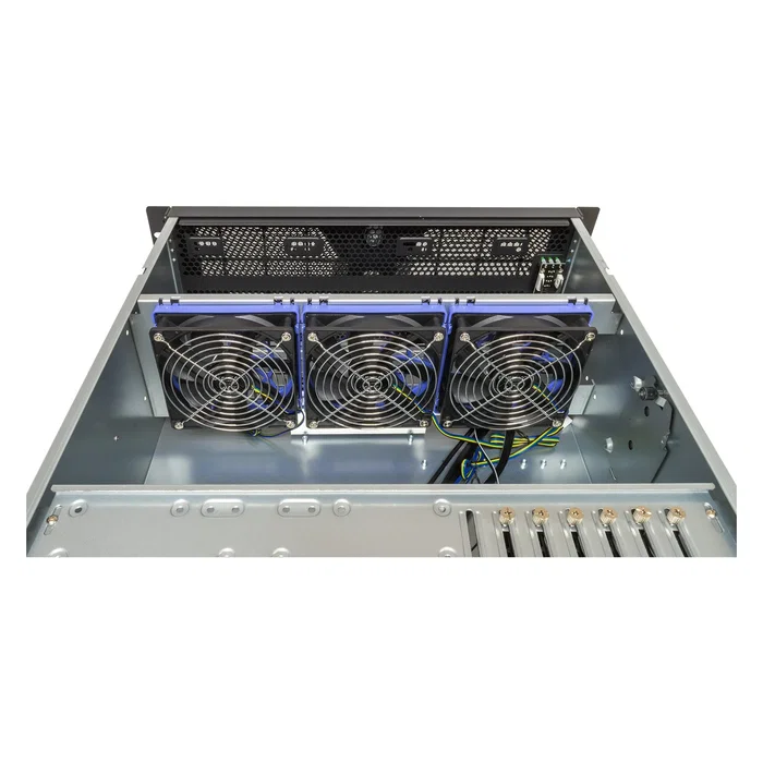 Unykach UK4340 Chasis Rack 4U Negro y Plata