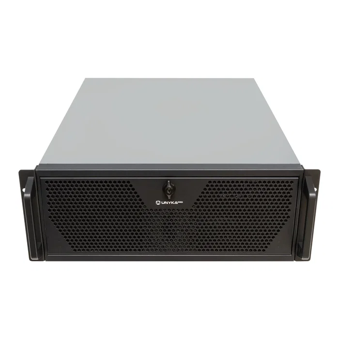 Unykach UK4340 Chasis Rack 4U Negro y Plata