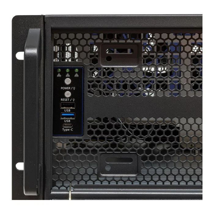 Unykach UK4340 Chasis Rack 4U Negro y Plata