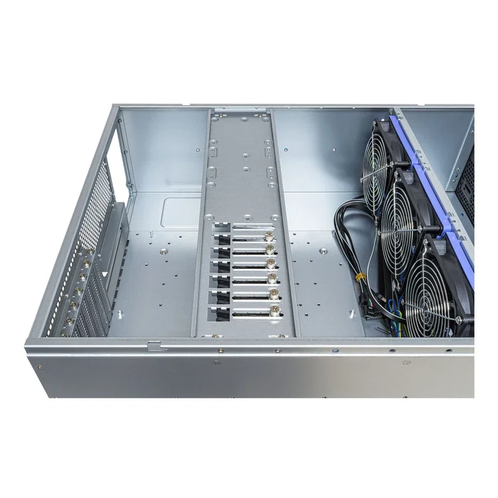 Unykach UK4340 Chasis Rack 4U Negro y Plata