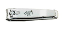 Tres Claveles Cortaúñas con Lima Cromado 6 cm (Pack de 12)
