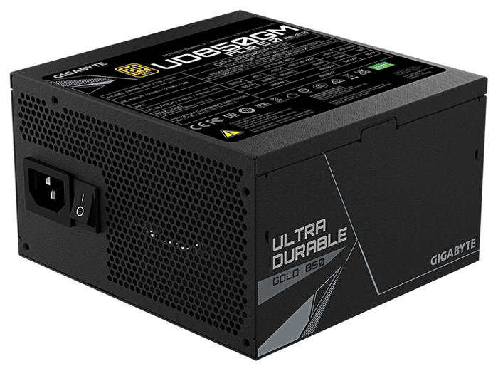 Gigabyte UD850GM PG5 V2 850W 80 PLUS Gold ATX 3.1 Modular Negro