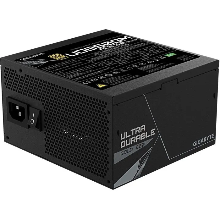Gigabyte UD850GM PG5 V2 850W 80 PLUS Gold ATX 3.1 Modular Negro