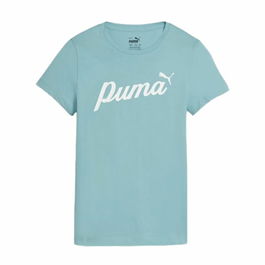 Camiseta de Manga Corta Infantil Puma Essentials+ Script