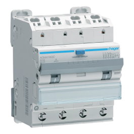 Hager ADM416QC Disyuntor en miniatura 4P 16A