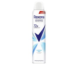 Rexona Desodorante Spray Algodón Dry Vaporizador 200 ml, Sin Alcohol, Fragancia Suave, Para Hombre