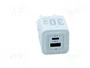 Vention FEQL0-EU Cargador GaN de Pared 30W con USB-C y USB-A Azul
