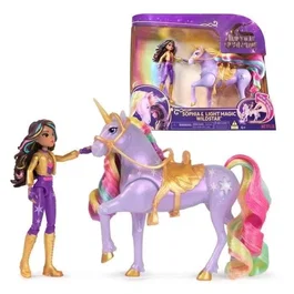 Spin Master SPI778988249796 Academia Unicornio Magic Light de Sophia y Wildstar