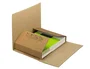 Q-connect Caja Carton Kraft Canal Simple 400x290x75 mm Reciclado