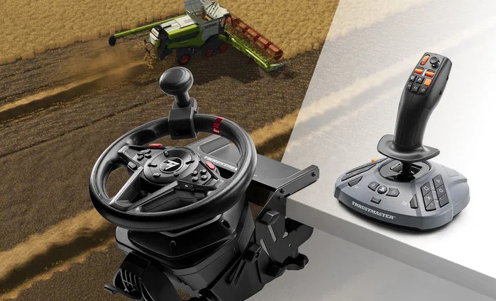 Thrustmaster T128 SimTask Farming Pack - PS5 / PC - Negro