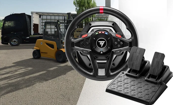 Thrustmaster T128 SimTask Farming Pack - PS5 / PC - Negro