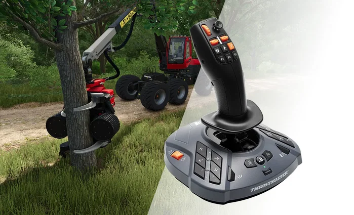 Thrustmaster T128 SimTask Farming Pack - PS5 / PC - Negro
