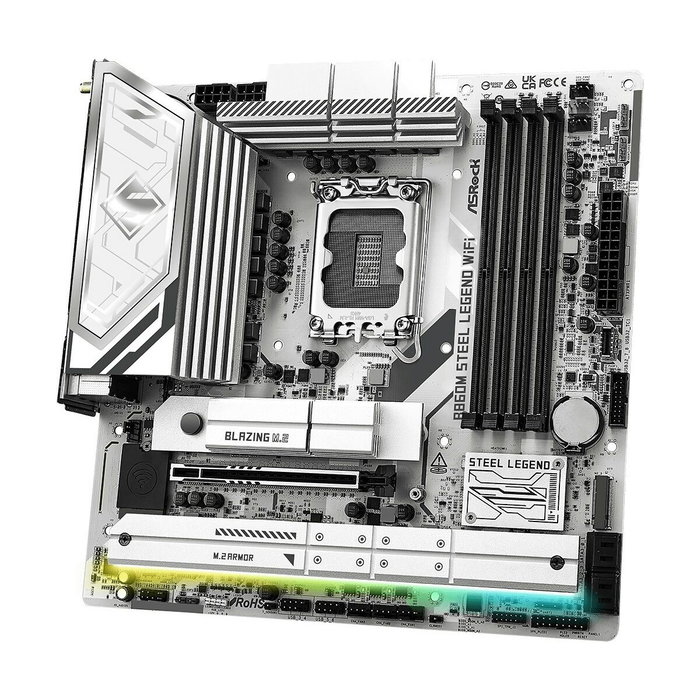 ASRock B860M Steel Legend WiFi micro ATX DDR5 ASRock B860M Steel Legend WiFi micro ATX DDR5